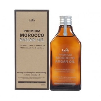 ЛД Масло для волос аргановое Premium Morocco Argan Hair Oil 100ml 100мл - фото 5872