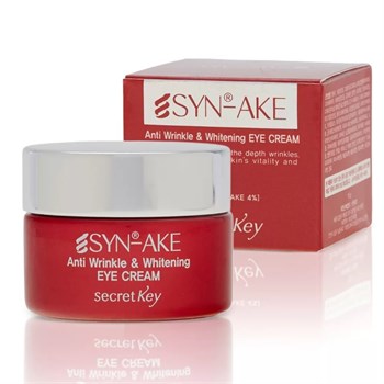 СК SYN-AKE Крем для глаз с пептидом змеин. яда SYN-AKE Anti Wrinkle & Whitening Eye Cream 15гр - фото 5923