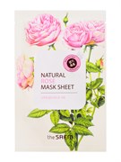СМ Маска тканевая с экстрактом розы Natural Rose Mask Sheet 21мл