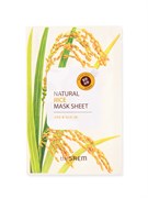 СМ Маска тканевая с экстрактом риса (NEW)Natural Rice Mask Sheet 21мл