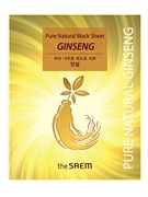 СМ Pure Natural Маска тканевая с красным женьшенем Pure Natural Mask Sheet [Ginseng] 20мл
